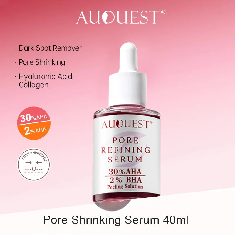 Pore Shrink Serum Hyaluronic Acid for Face Whitening Moisturizing Dark Spot Remover Smooth Facial Skin Care Oasis Select