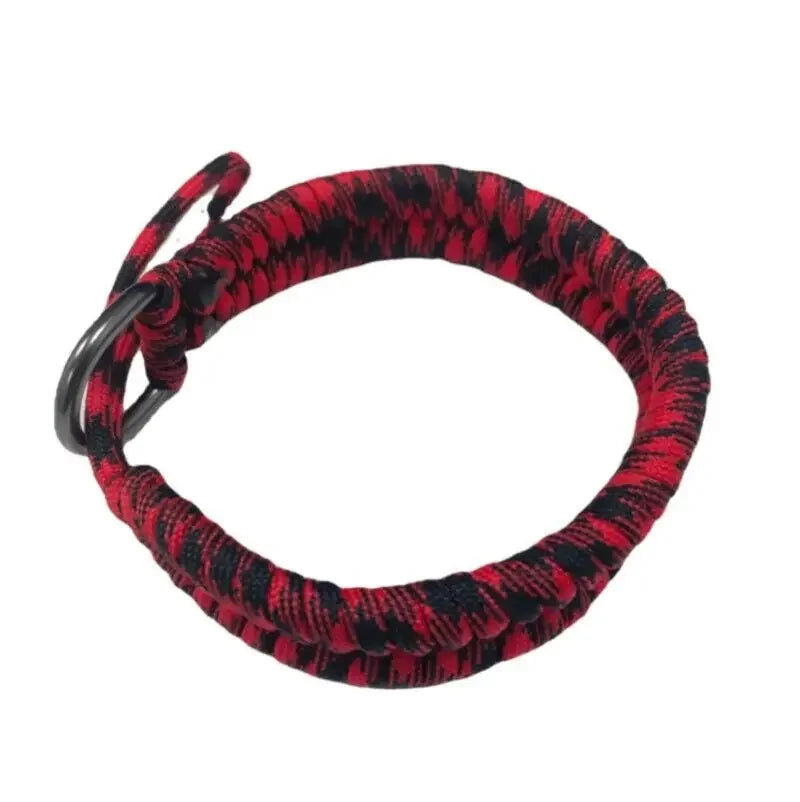 Adjustable Handmade Woven Camera Wrist Strap Quick Release Hand Lanyard for Photographers Compatible with Dslr Mirrorless Camera Oasis Select Red