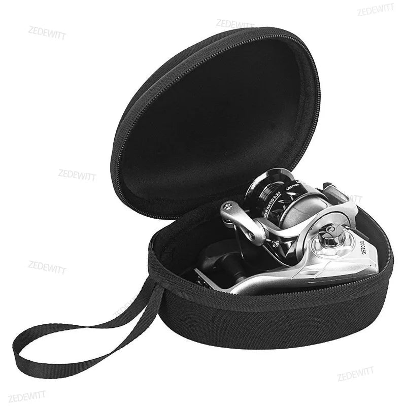 Fishing Reel Bag Durable Portable EVA Protective Case Cover For Drum Spinning Raft Reels Fishing Pouch Bag Fishing Accessories Oasis Select