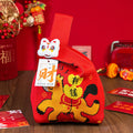 Year of the Horse Knitted Tote Bag | Reusable Gift Bag 2026