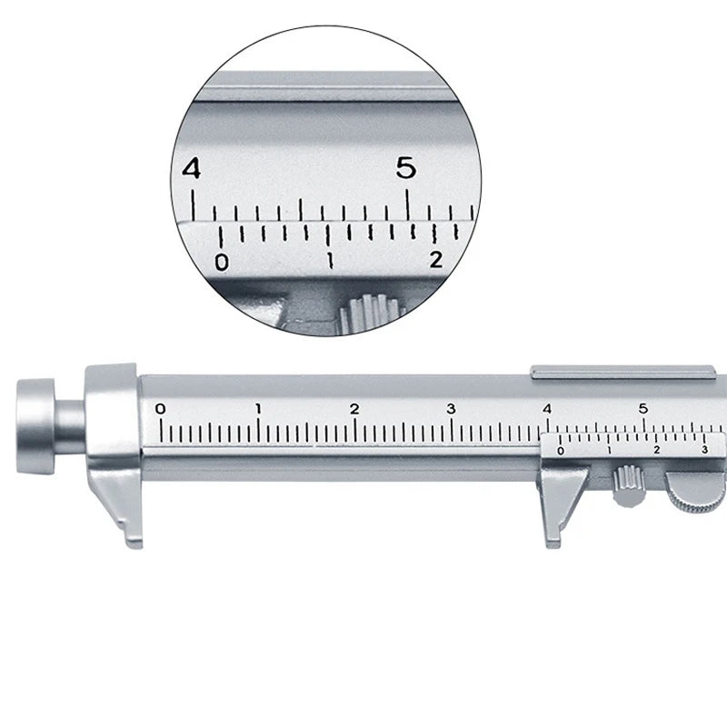Multifunction Caliper pen Ball-Point 0.5mm ballpoint pen Gel Ink Pen Vernier Caliper Roller Ball Pen Creativity Stationery Oasis Select