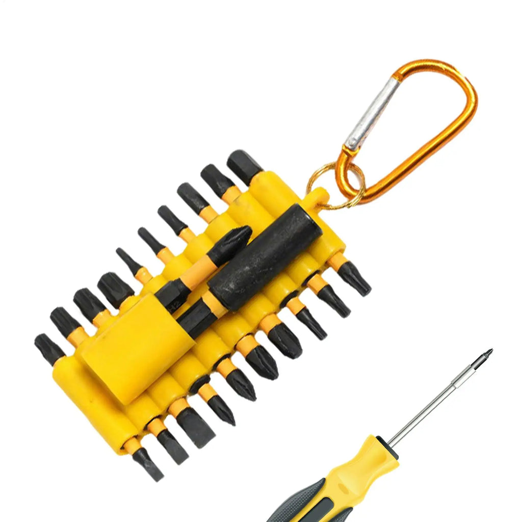 Screwdriver Bit 22 Pcs Impact Screwdriver Bits Set with Organizer Sleeve Magnetic S2 Steel Multi Driver Bits and 1Pc Bit Holder Oasis Select