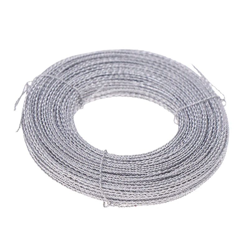 40M/Roll Electric Meter Lead Seal Buckle Set Widely Used Iron Thread Sealing Lead Sealing Wire Two Shares Oasis Select