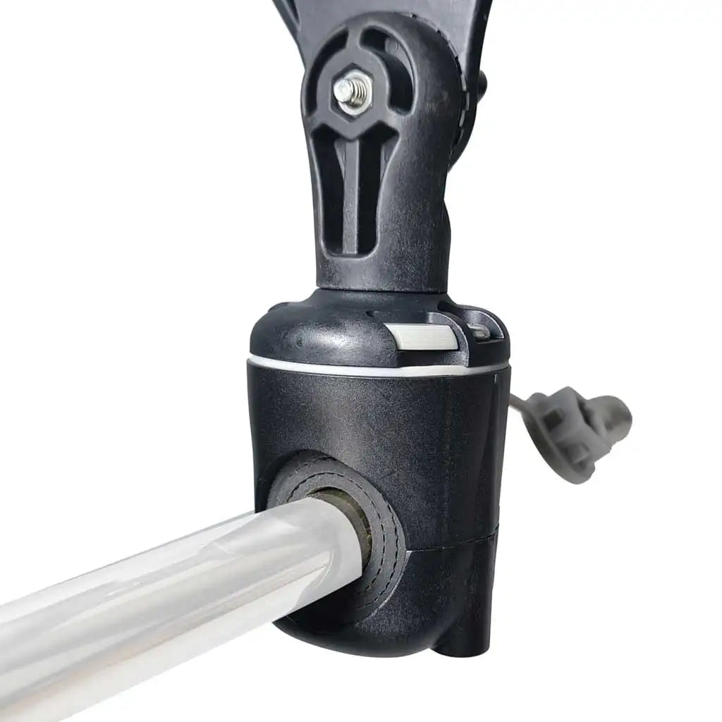 Fishing Rod Holder for Kayak Marine Boat PVC Inflatable Boat Hand Rail Dinghy Raft Boat Fishing Rod Holder on Sliding Rail Oasis Select