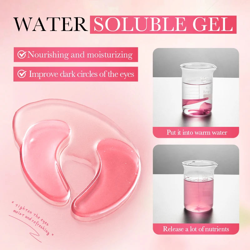 BIOAQUA Snail Collagen Eye Mask – Dark Circles & Anti-Aging Eye Treatment Mask Oasis Select