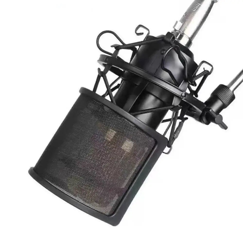 U Shape Microphone Windscreen Mask Universal Shockproof Microphone Pop Filter Reusable Dedicated Wind Noise Pop Net Shield Cover Oasis Select