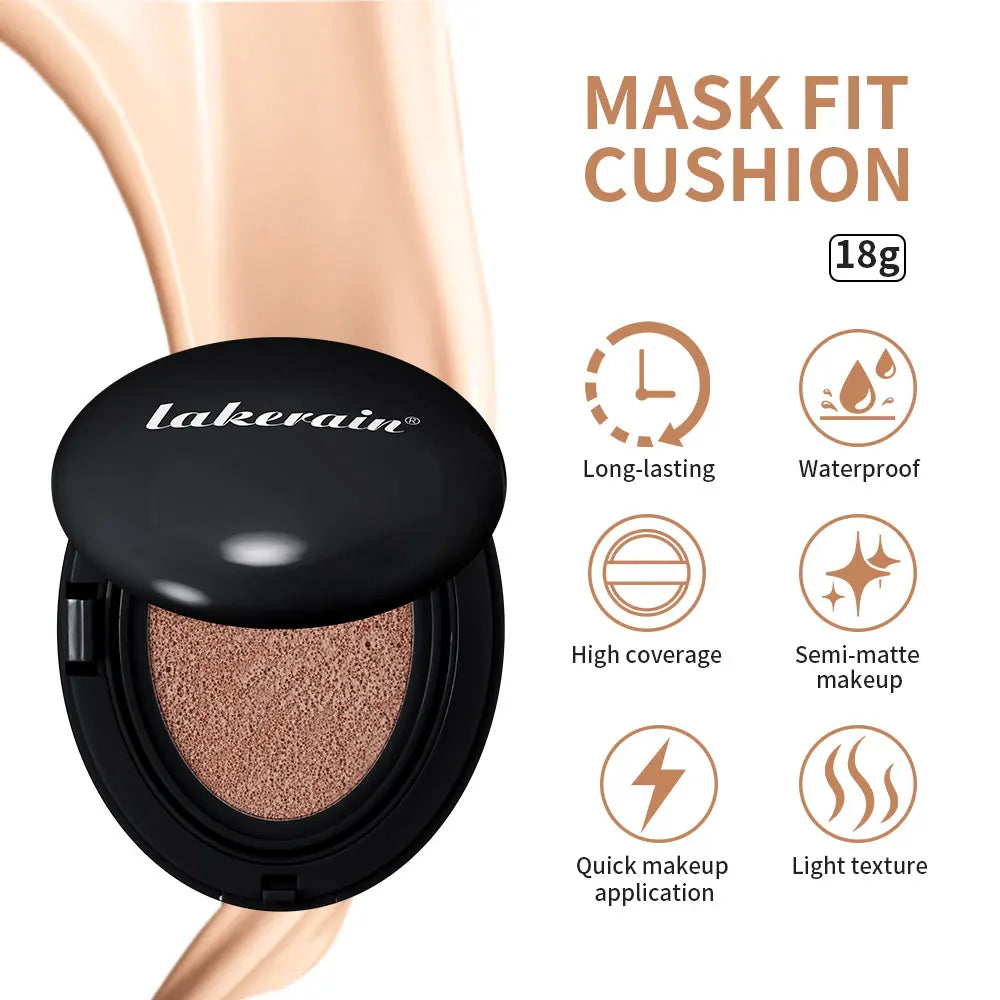 Mask Fit Cushion Foundation Natural Moisturizing Concealer Whitening Oil-control Women Base Long-lasting Makeup Korean Cosmetics Oasis Select