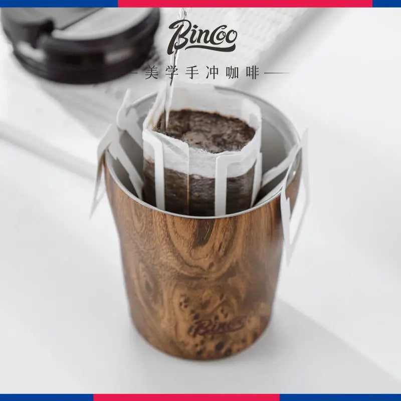 Coffee cup ceramic interior thermos cup Retro high appearance level portable stainless steel water cup Oasis Select