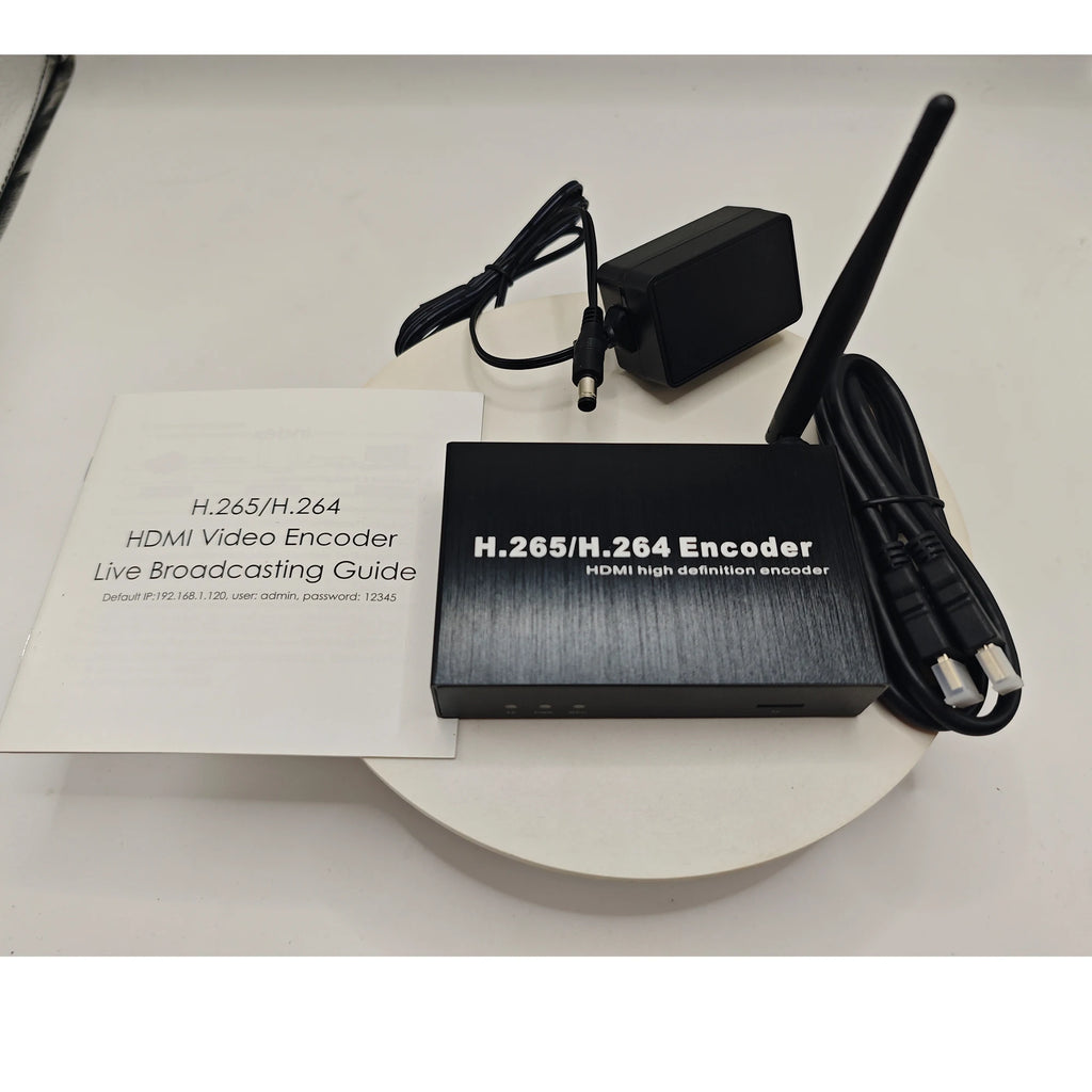 wifi Wireless HD Video Encoder H265 H264 HEVC IPTV CATV HDMI to IP RTMP SRT UDP HLS RTSP Live streaming on the internet Oasis Select
