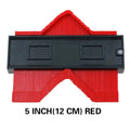 SLADE Contour Gauge Duplicator – Profile Measuring Tool 5" & 10" Profile Contour Gauge Oasis Select GZ033-5 Inch Red
