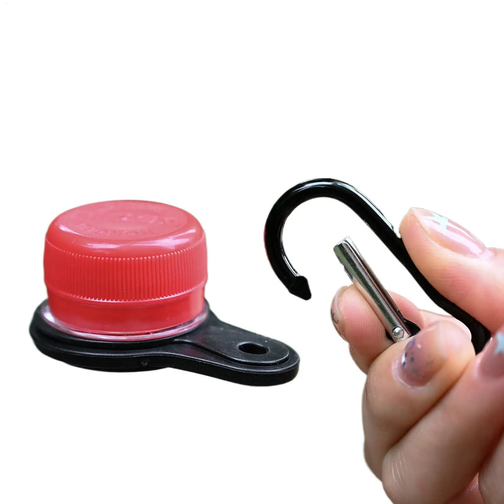 Hanging Water Bottle Buckle Clip Tactical Portable Mineral Bottle Ring Holder Molle Webbing Buckles for Outdoor Camping Hiking Oasis Select