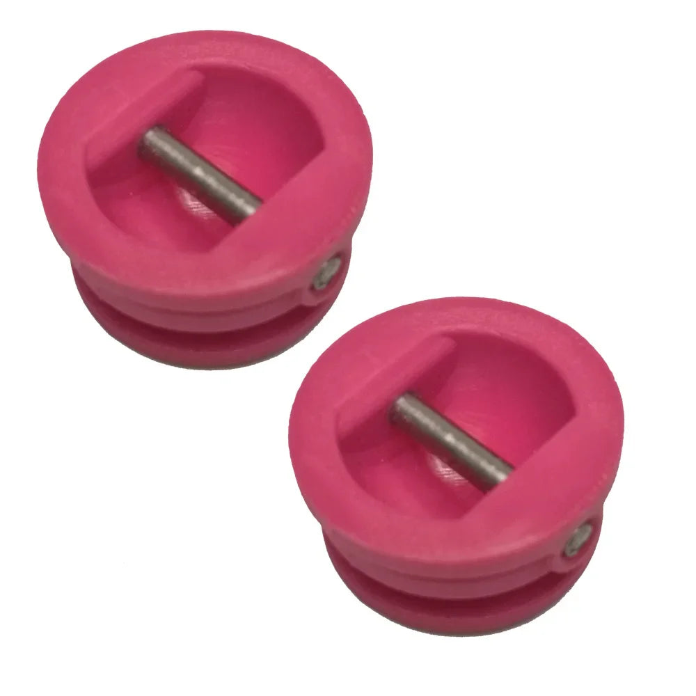 2PCS Surfboard Leash Legrope Plug Surfing shortboard longboard Kiteboarding SUP Leash Plug Oasis Select Red