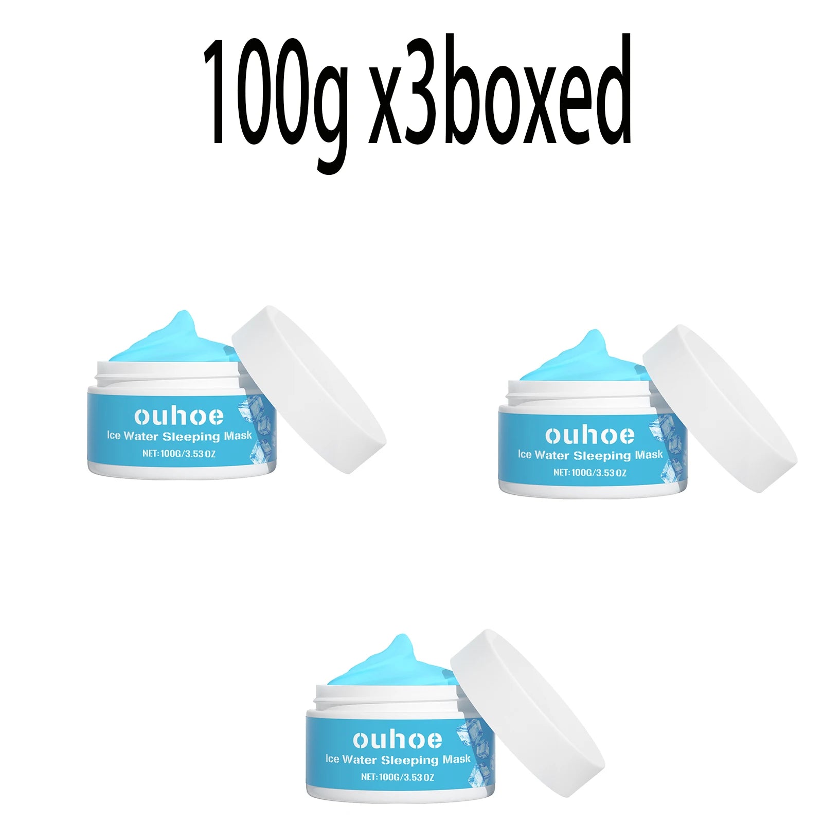 Ouhoe Sleeping Mask – Fade Dark Spots, Hydrate & Anti-Aging 100g Sleeping Face Mask Oasis Select 100g x3boxed