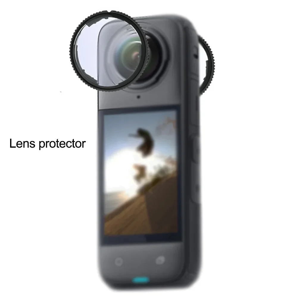 For Insta360 X5 Lens Guard Protector Premium Tempered Glass Camera Lens Full Coverage Protection Cover Consumer Electronics Part Oasis Select