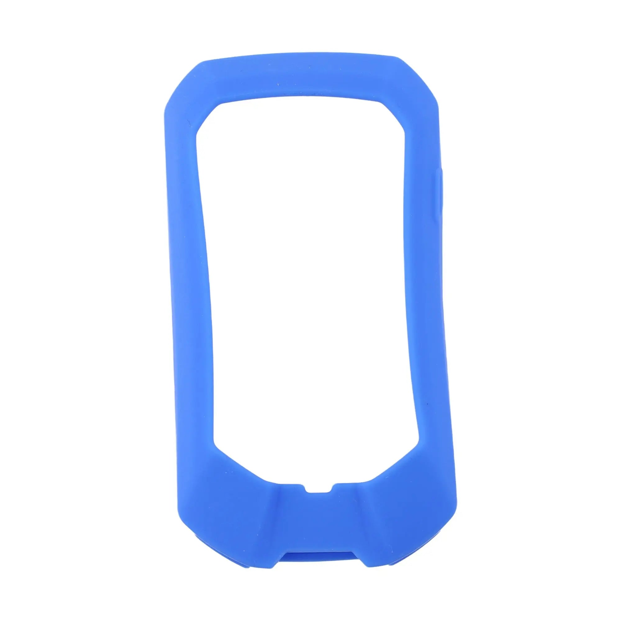 Half Pack Silicone Protective Case Premium Soft Silicone Protective Case For Garmin Edge 1040 - Anti-Scratch And Fall Prevention Oasis Select Blue