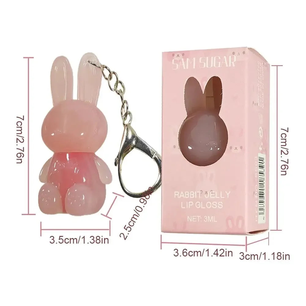 SAM SUGAR Bracelet Keychain Lip Gloss – Moisturizing & Long-Lasting