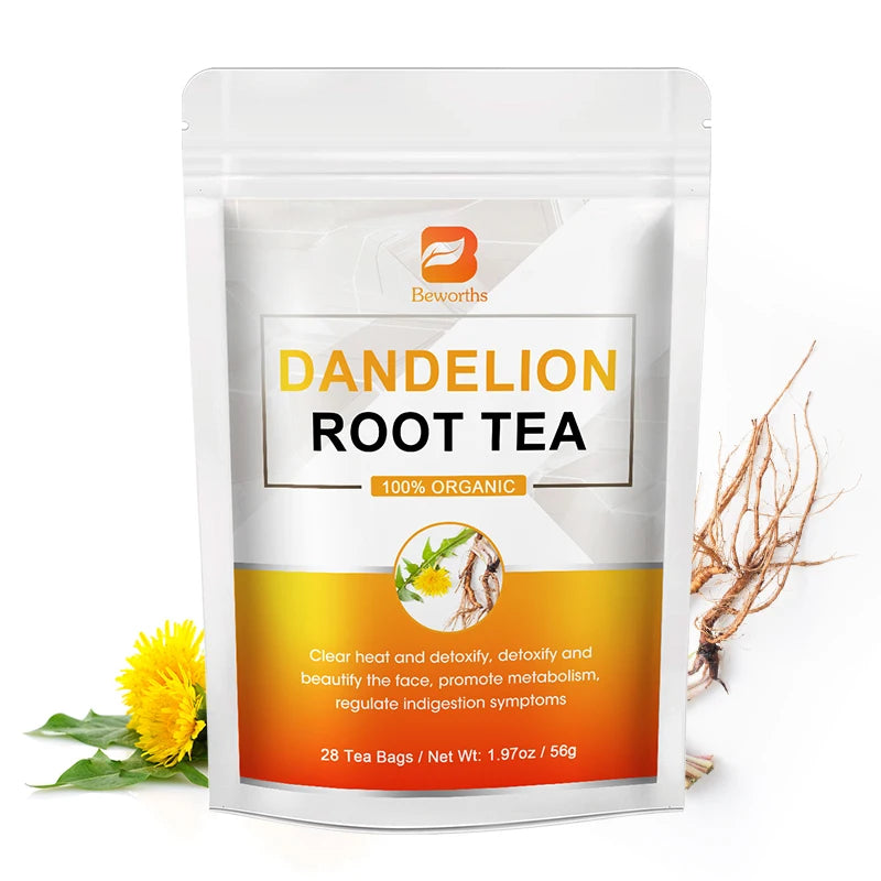 BEWORTHS 100% natural herbal dandelion extract supports immune and digestive health, liver cleansing and antioxidant activity Oasis Select 28days 5bags United States