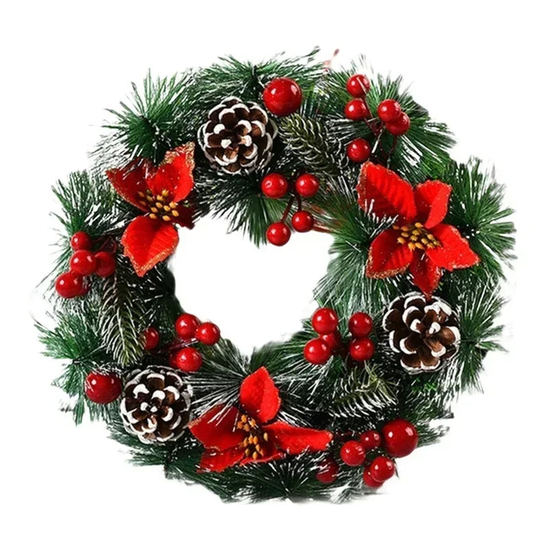 Christmas Celebration Christmas Wreath Holiday Decor Indoor Outdoor Decor Easy To Hang Five Style Choices Handmade Craftsmanship Oasis Select C China Mainland