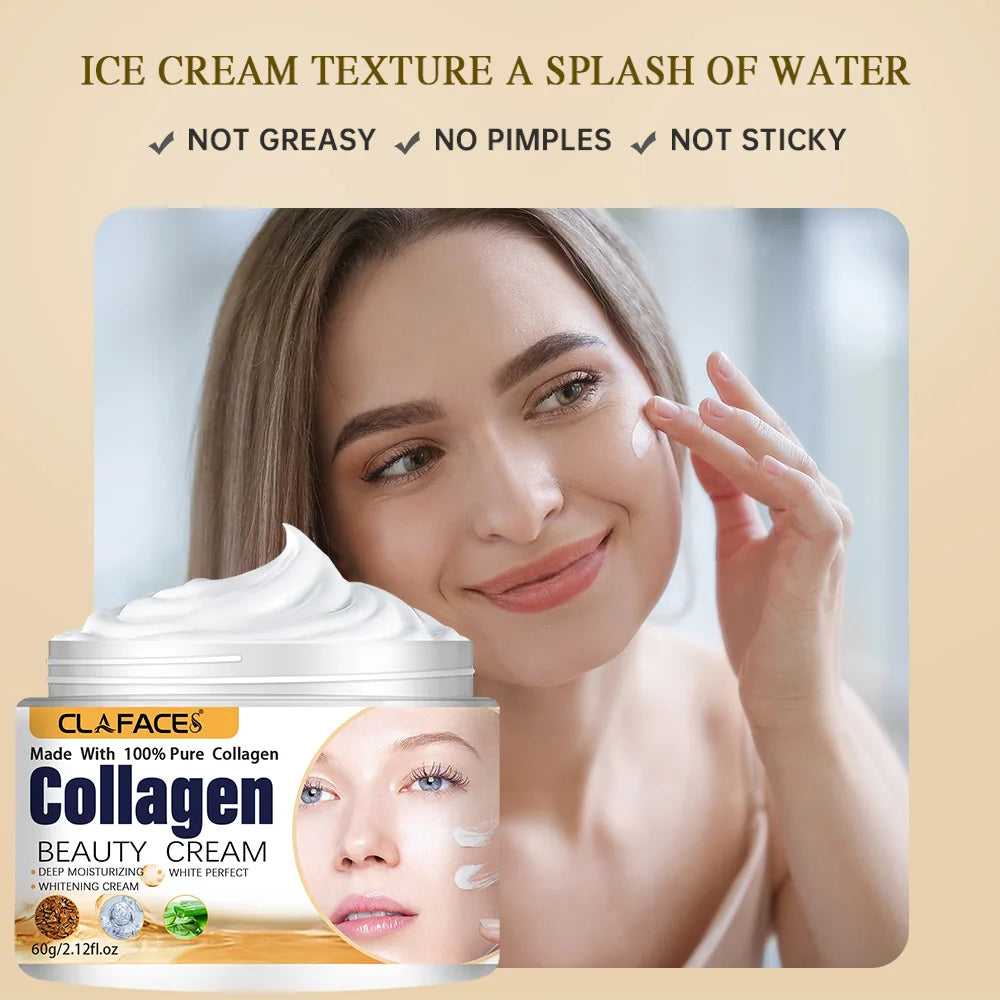 Anti Wrinkle Cream Eye Cream Face Moisturizer Anti Aging Face Lifting Nourishing Repair Collagen Boost Cream Korean Essence Oasis Select