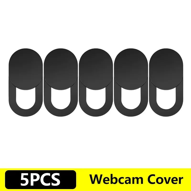 5/10/20pcs Universal Ultra-Thin Laptop Webcam Cover Shutter Antispy Camera Cover For Web Laptop Mobile Phone Lens Privacy Cover Oasis Select 5pcs Black