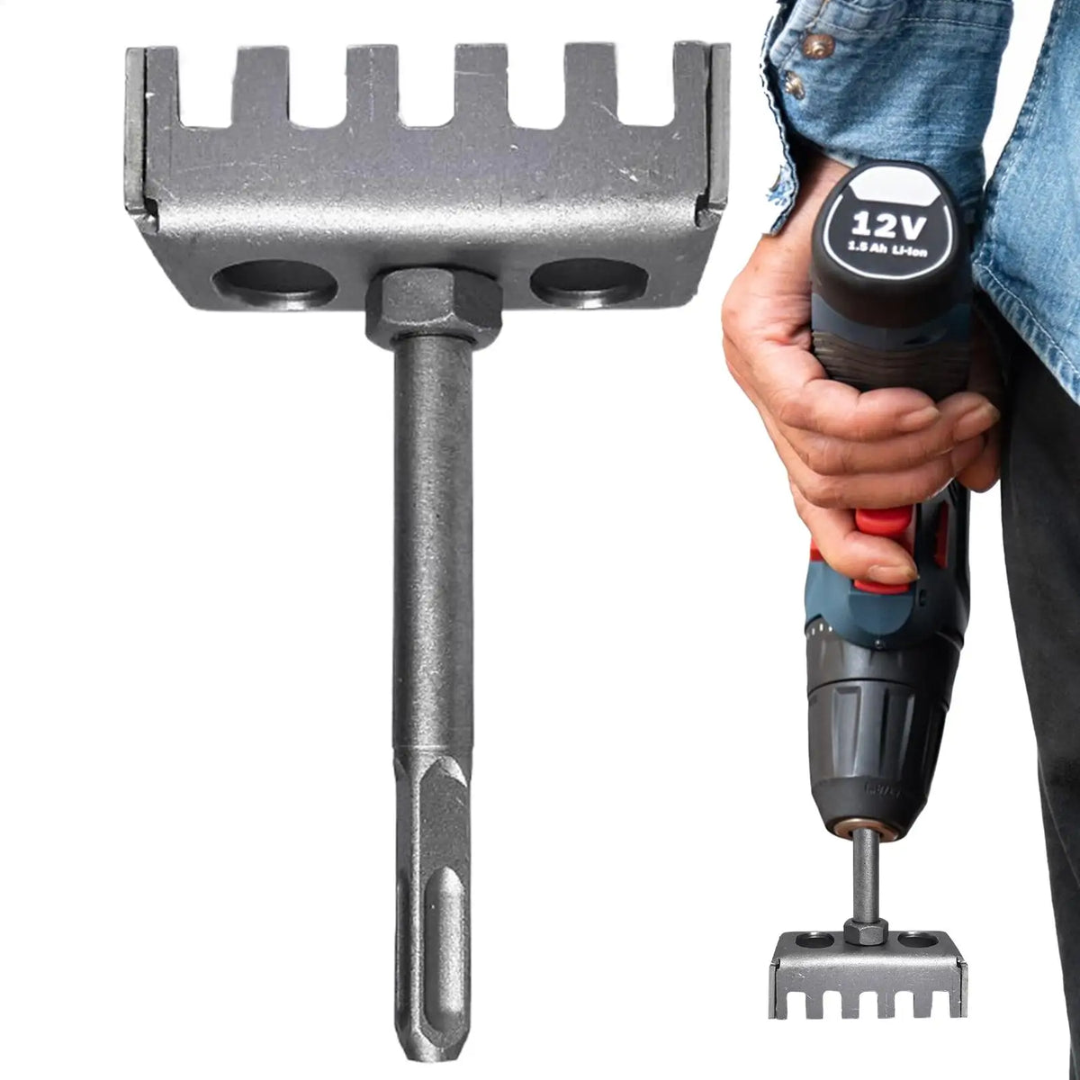 Drywall Outlet Cutout Tool Square Slot Cutter Portable Stainless Steel Junction Box Cutout Saw Square Hole Puncher for Brick Oasis Select