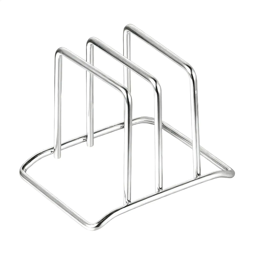 Chopping board rack Space-Saving Stainless Steel Pot Lid and Cutting Board Organizer Combo Countertop Rack kitchen organizer Oasis Select