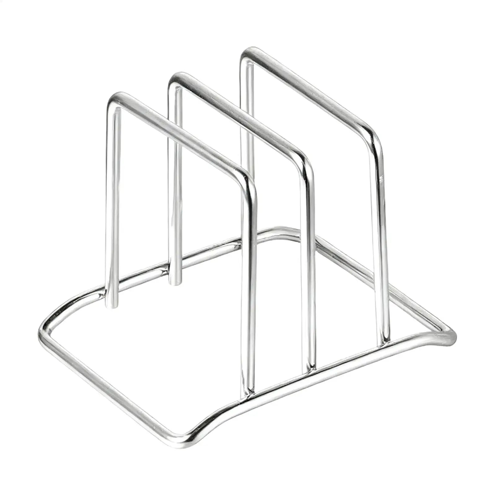 Chopping board rack Space-Saving Stainless Steel Pot Lid and Cutting Board Organizer Combo Countertop Rack kitchen organizer Oasis Select