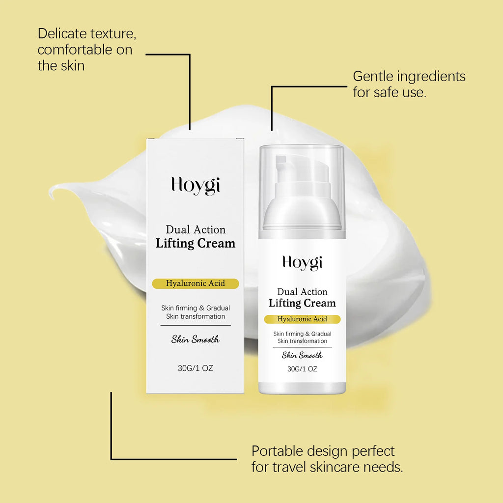 Hoygi Dual Action Lifting Cream – Firming Face Moisturizer Firming Face Cream Oasis Select