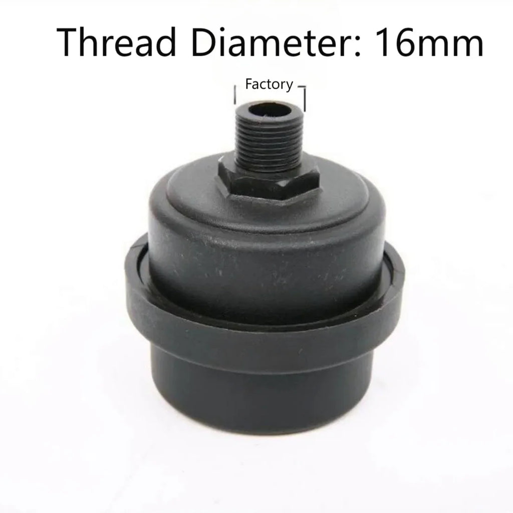 12.5/16/20mm Metal Air Filter Oil-Free Muffler Air Compressor Intake Filters Noise Muffler Air Compressor Pump Accessories Oasis Select Plastic 16mm