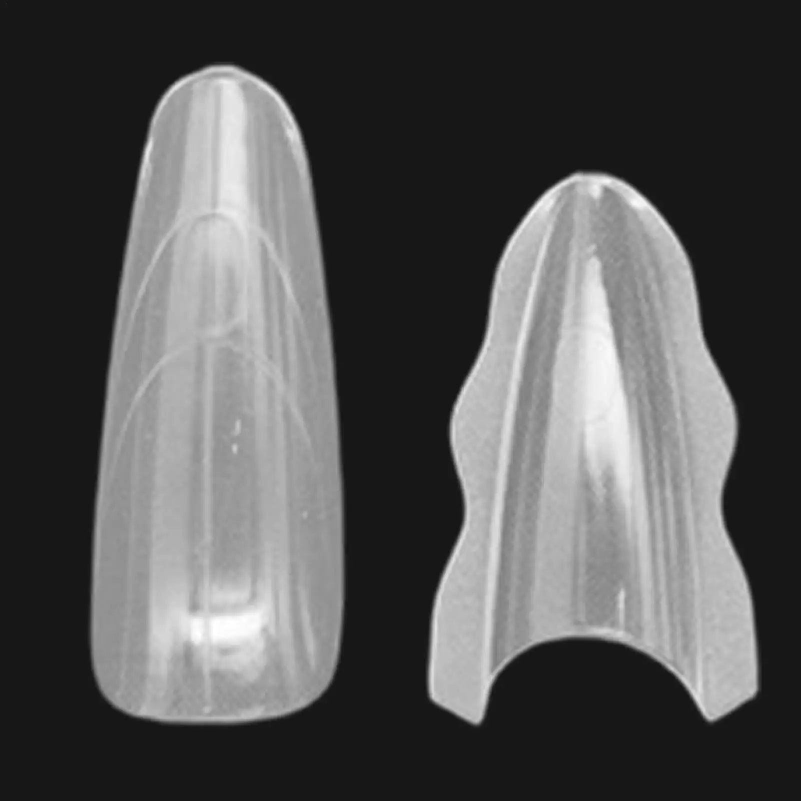 Nail Forms 180Pcs Building Nail Mold Tips Nail Extension Form Full Cover Nails Art Extend Builder Mold False Manicure Tool Oasis Select