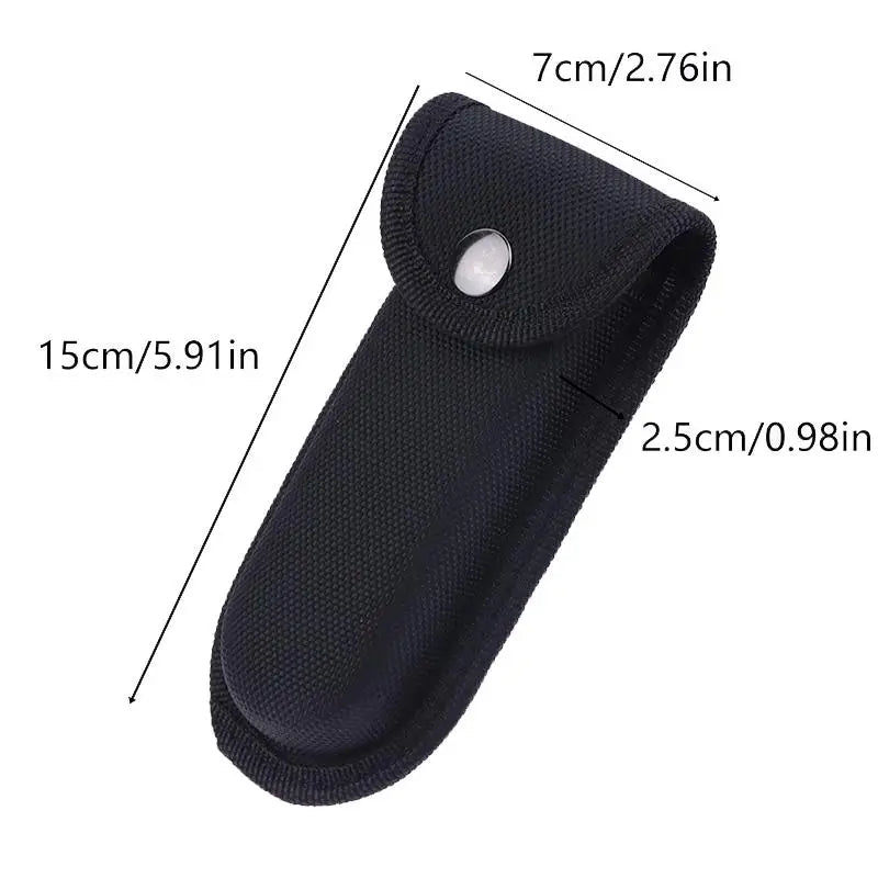 Multifunctional Folding Pliers Storage Bag Folding Knives Pouch Case Waist Pack Flashlight Protective Cover For Hiking Camping Oasis Select A2