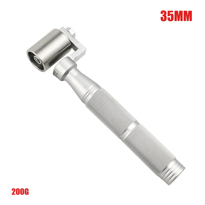 JUSTINLAU 35/40mm Stainless Steel Household Wallpaper Aluminum Alloy Pressure Wheel Flat Pressure Wheel Belt Bearing Hand Tool Oasis Select 35mm