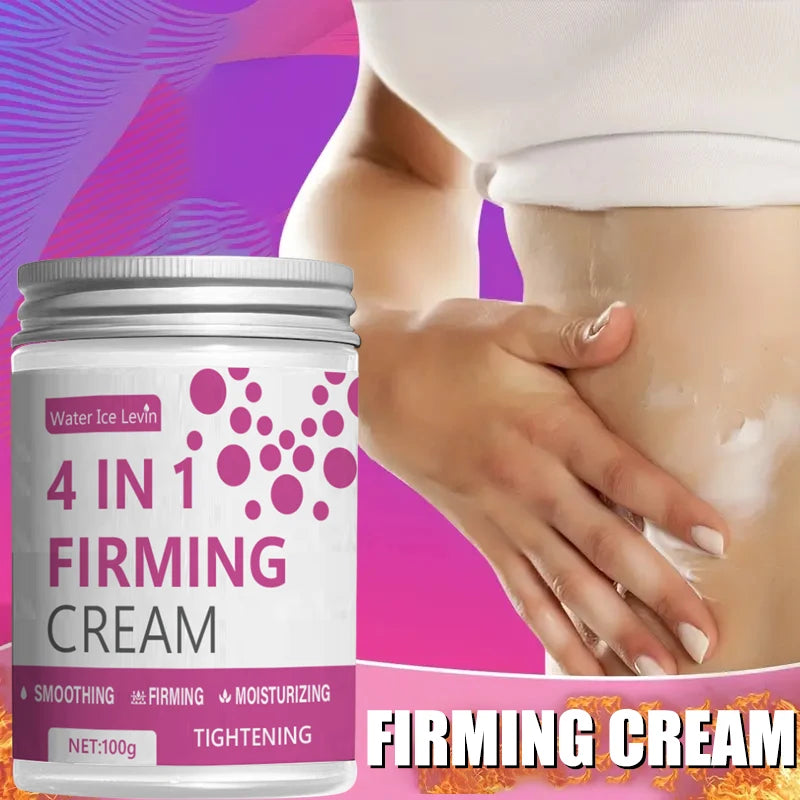 4 in 1 Firming Cream with Ginger, Aloe Vera and Coffee Extracts - Moisturizing Body Firming Cream for Abdomen, Arms and Legs Oasis Select
