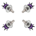 License plate screw fasteners flash installation license plate bolts license plate screw kit, suitable for cars and motorcycles Oasis Select 4pca