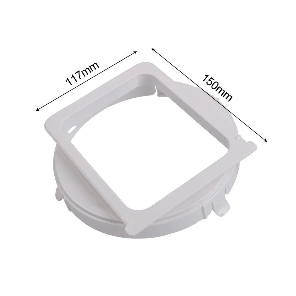 150mm Portable AC Exhaust Hose Adapter – Square to Round Fit