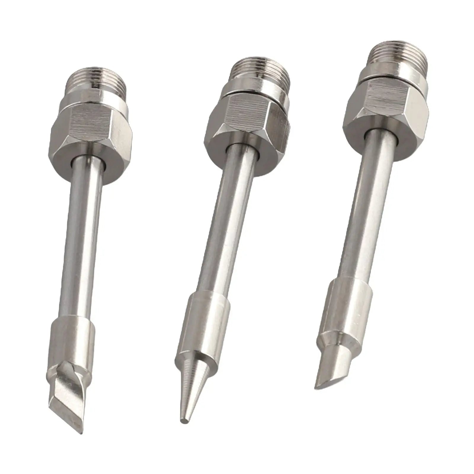 3PCS Soldering Iron Tips 510 Interface Soldering Iron Head Portable Soldering Iron Repair Welding Tools Oasis Select