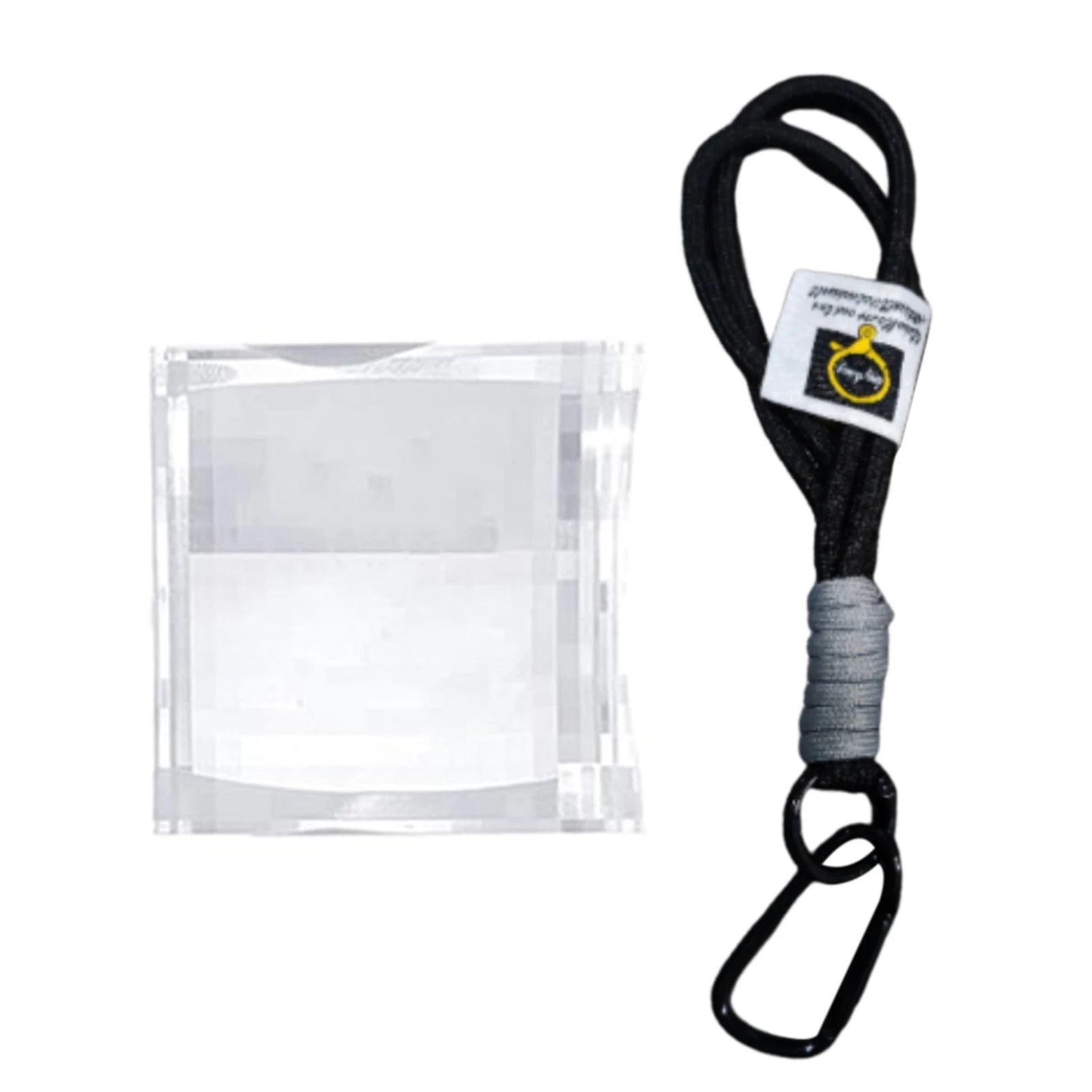 Pixel-Art Filter Keychain | Pixelated Lens Bag & Key Pendant