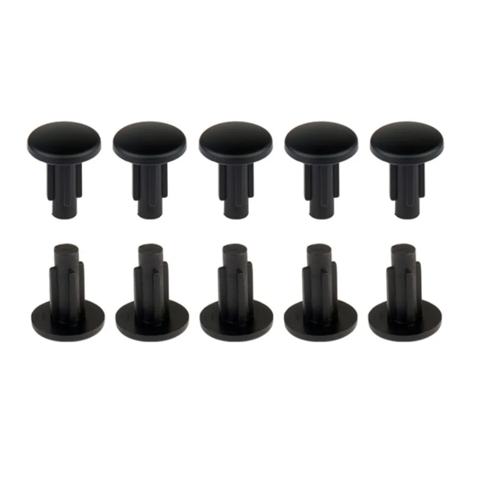10pcs Bicycle Rack Hole Cover Rubber M5 Water Bottle Cage Screw Hole Waterproof Dustproof Protection Cover Bike Accessories Oasis Select A