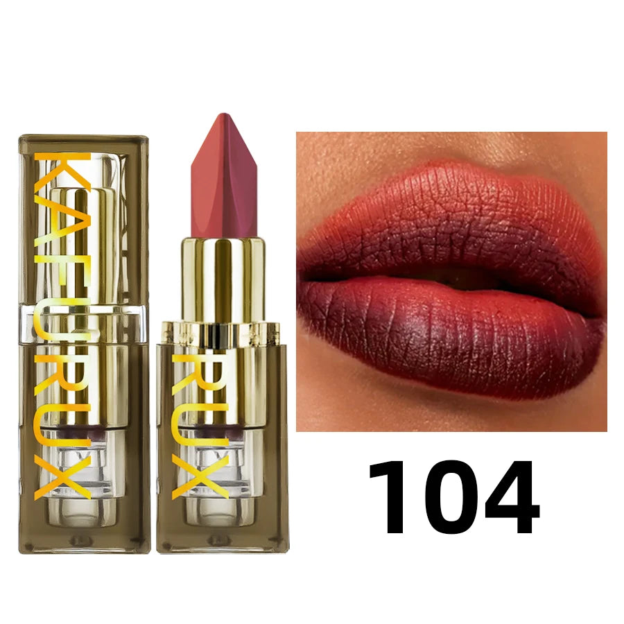 KAFURUX Glitter Two-Tone Gradient Lipstick | Matte Shimmer
