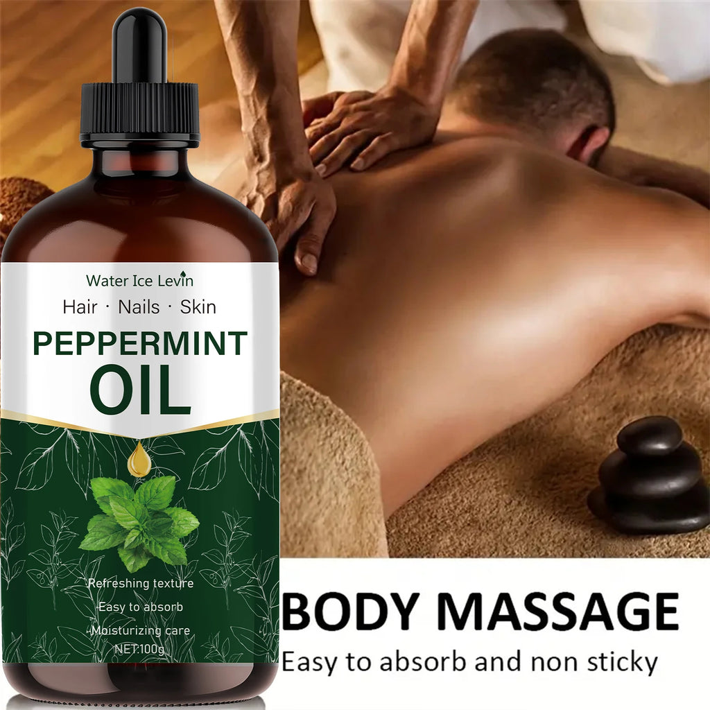 100g Peppermint Essential Oil – Natural, Moisturizing, Hypoallergenic Essential Oil Oasis Select