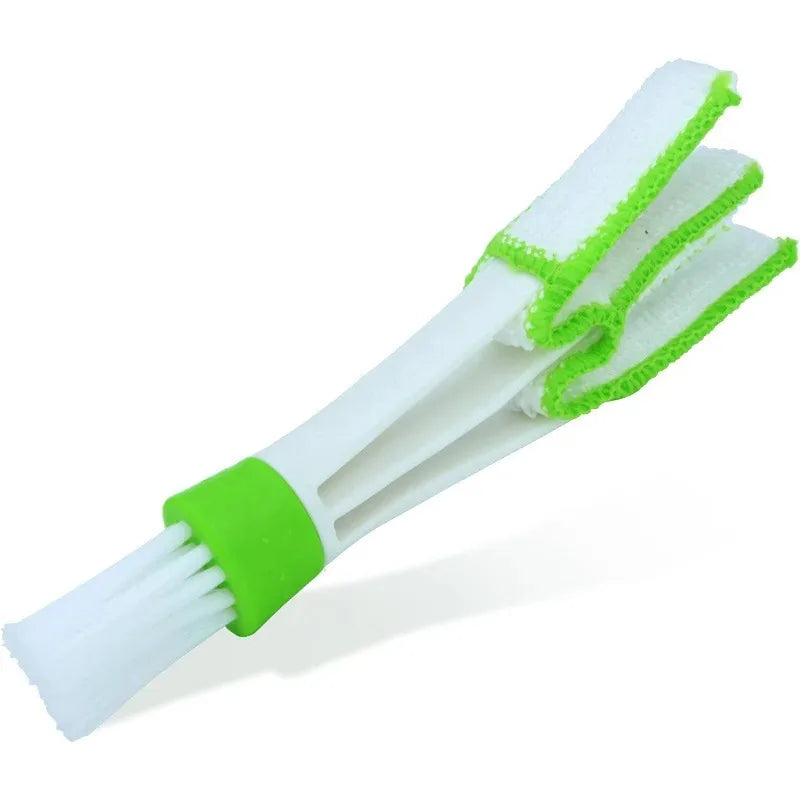 Double-Ended Car Vent & Keyboard Cleaning Brush | Microfiber Car Cleaning Brush Oasis Select One pack