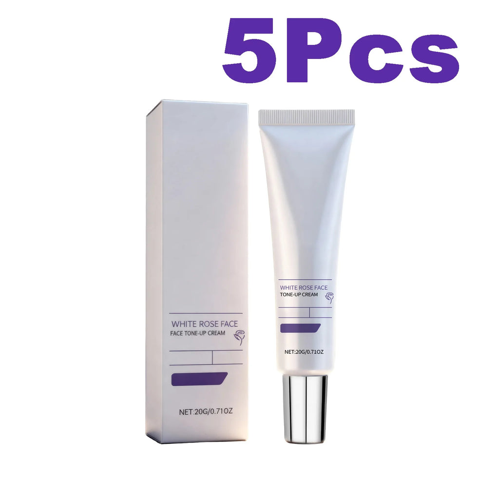 Hoygi White Rose Day Cream – Niacinamide & Hyaluronic Acid Brightening Face Cream Oasis Select 5 x 20g Boxed