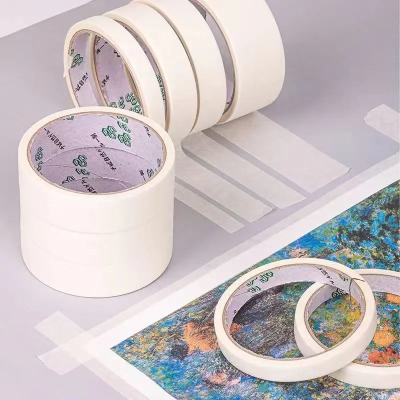 White Masking Tape 50mm x 50m – Easy Tear Painter's Tape
