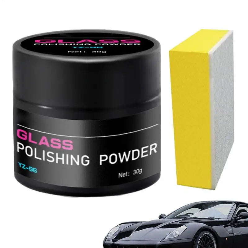 Glass Scratch Remover Oil Film Remover Polishing Powder Glass Cleaner Car Scratch Remover Glass Compound Glass Oil Film Cleaner Oasis Select
