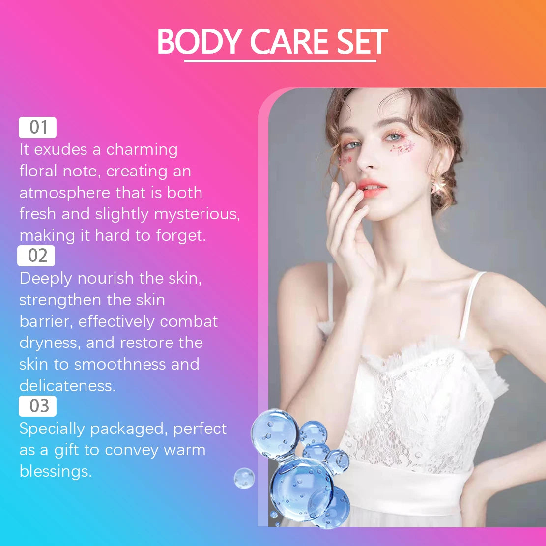Christmas Scented Body Care Set – Body Spray & Lotion Gift Body Care Gift Set Oasis Select