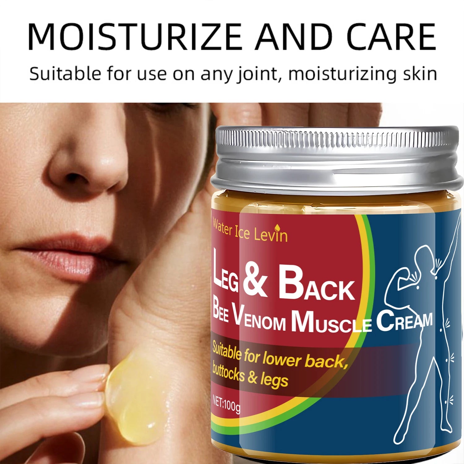 Bee Venom Muscle Cream – Lower Back, Buttocks & Legs Body Muscle Cream Oasis Select