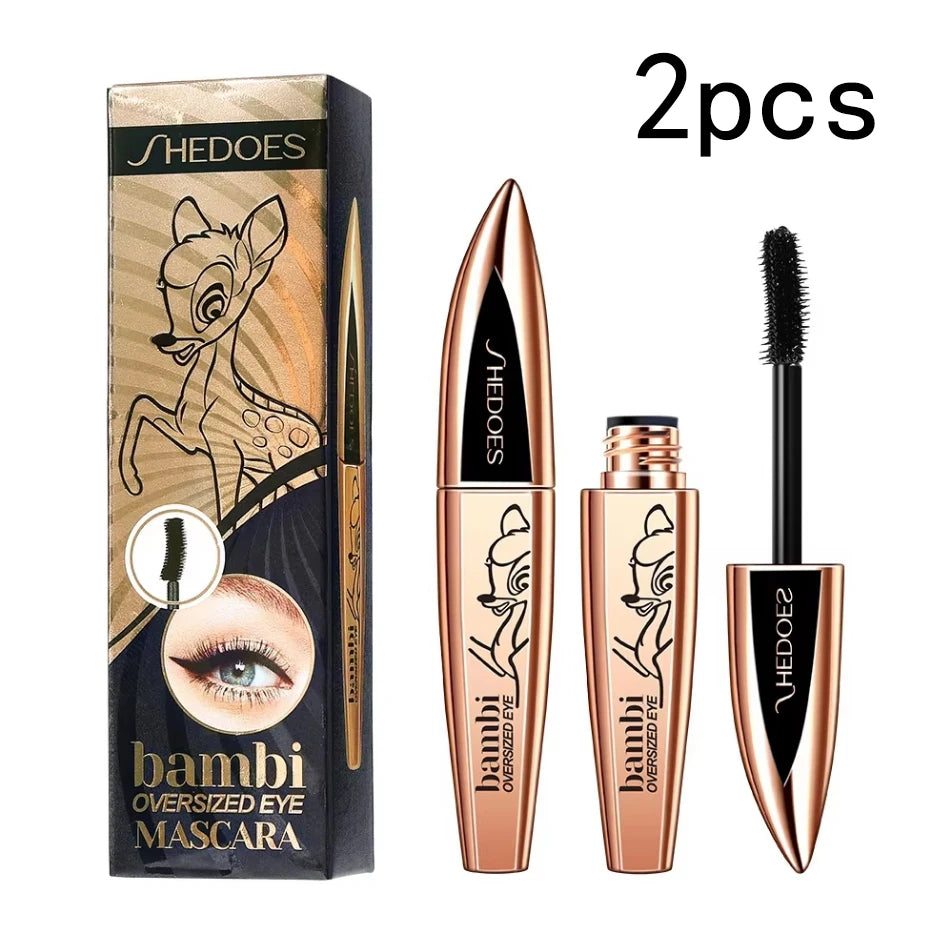 Deer Eye Black Waterproof Mascara – Long-Lasting Volume