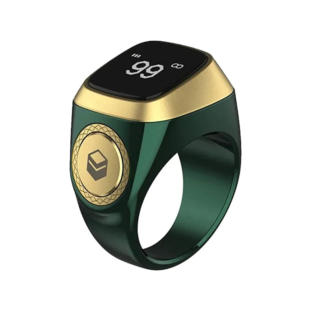 Smart Tasbih Zikr Ring – Digital Prayer Counter & Reminder