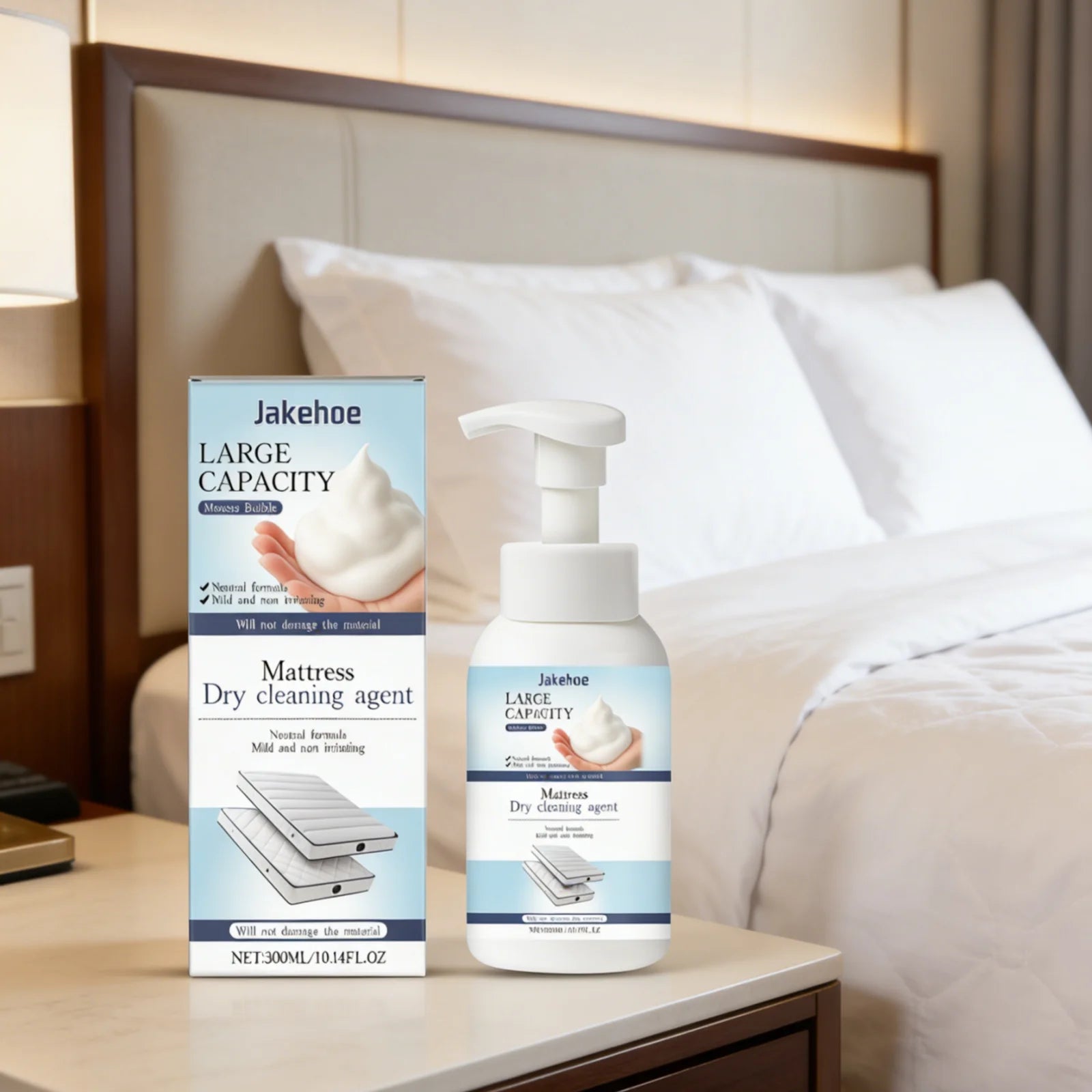 Jakehoe Mattress Foam Stain Remover 300ml – Fabric Cleaner Fabric Stain Remover Oasis Select