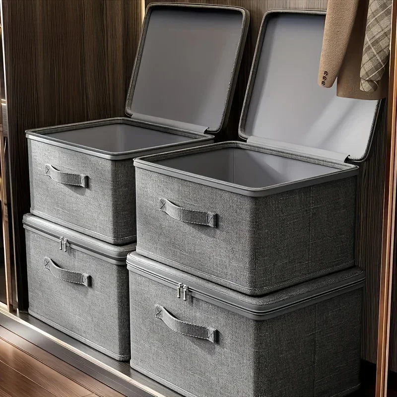 Multifunctional Box with , Large Capacity Quilt Storage Box Bra Storage Box Underwear Organizer Oasis Select